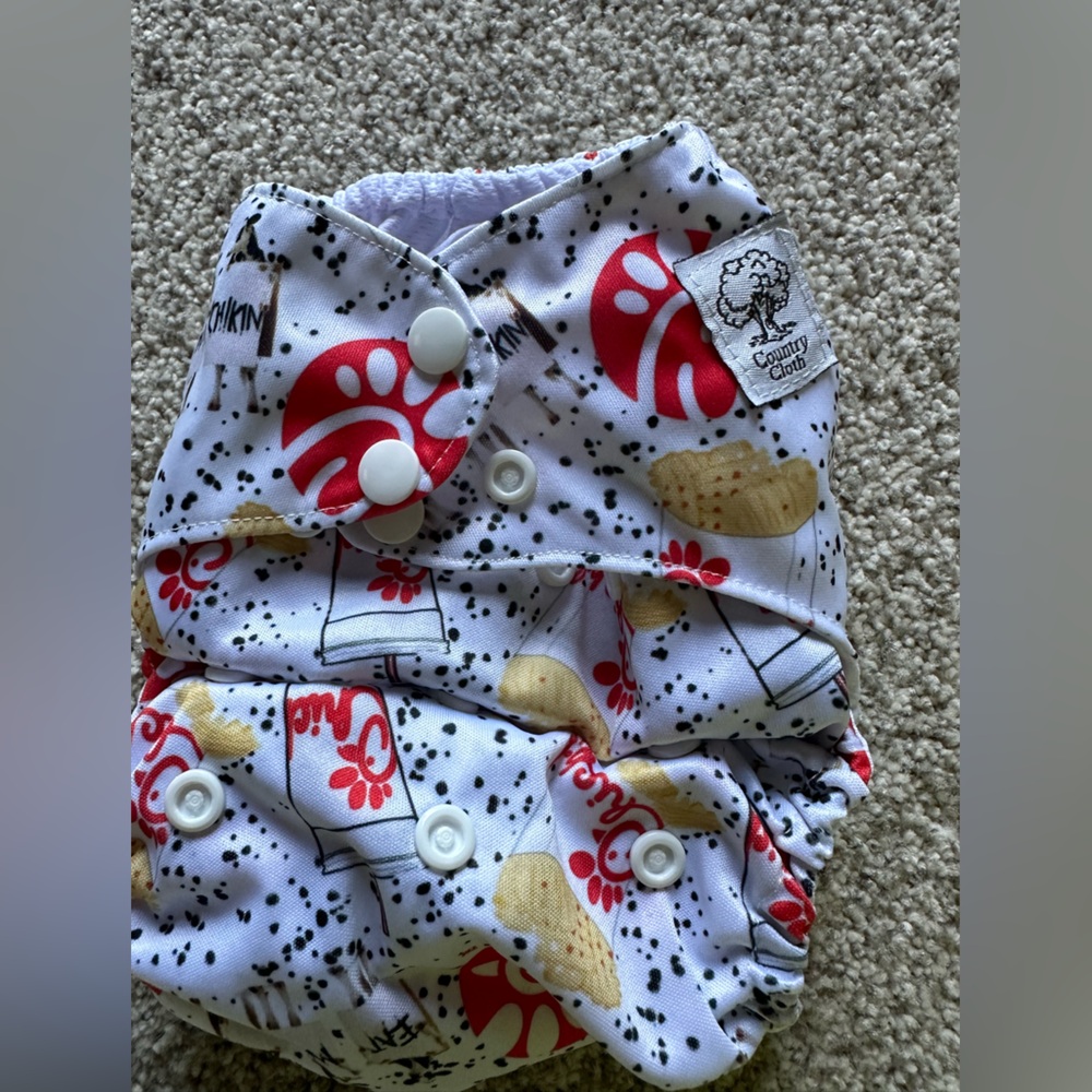 Chick-fil-A cloth diaper